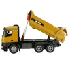 Huina 1582 alloy remote control dump truck simulation multifunctional 1:14 full-scale 10-channel loading car boy toy gift 3