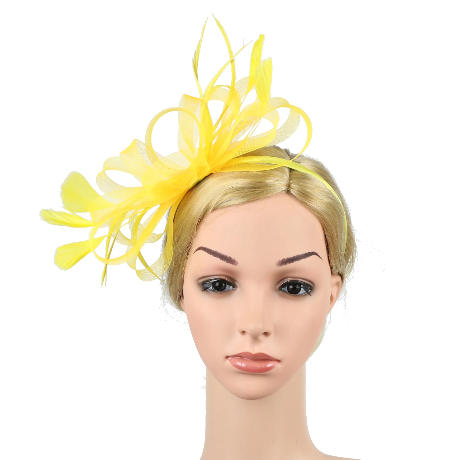 Fashion Hat Women Fascinator Cocktail Wedding Party Headpiece Headwear Hair Accessories Hairpin