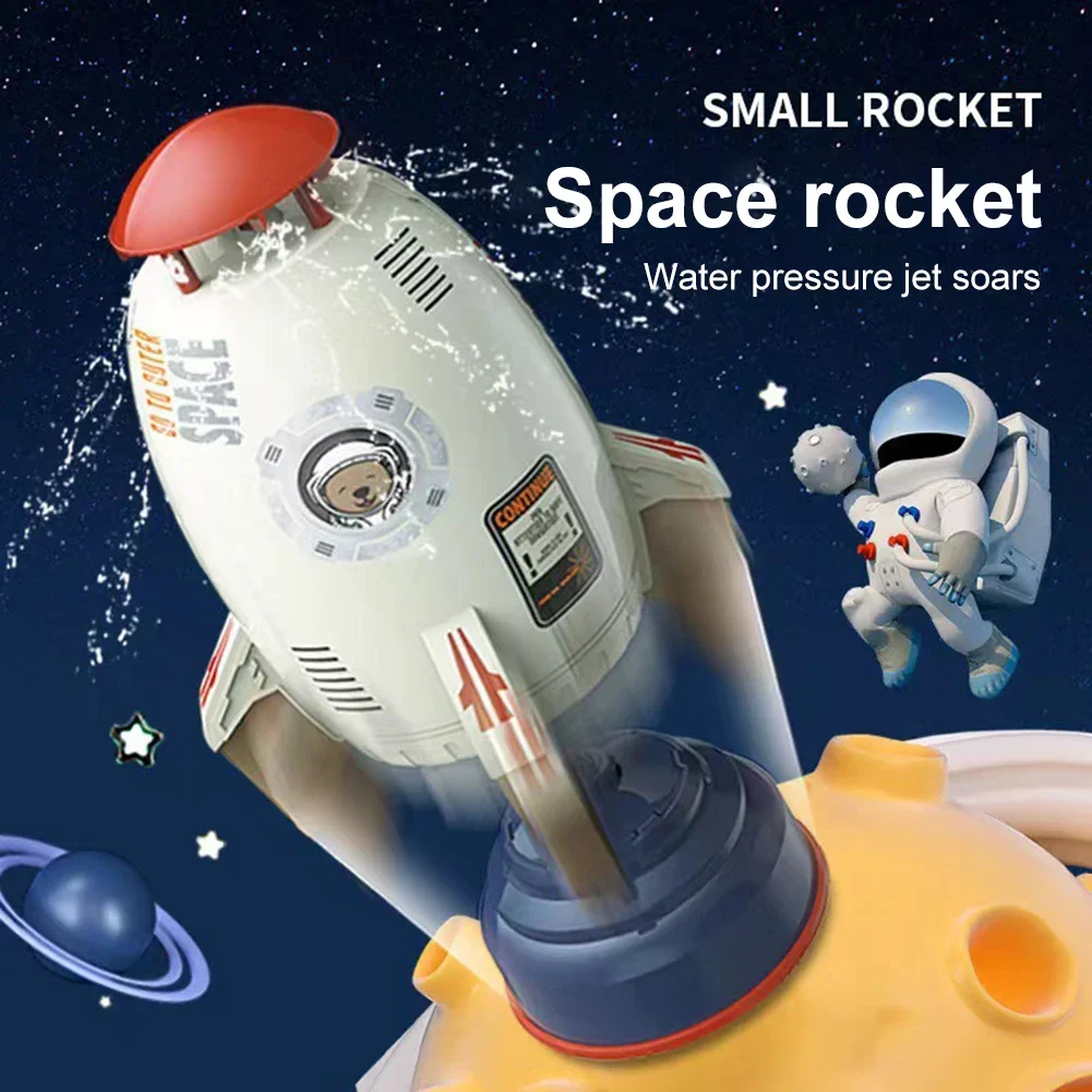 Rocket Launcher Toy Outdoor Water Sprinkler Garden Lawn Water Sprinkler Spray for Kid Summer Irrigation Rocket Toys