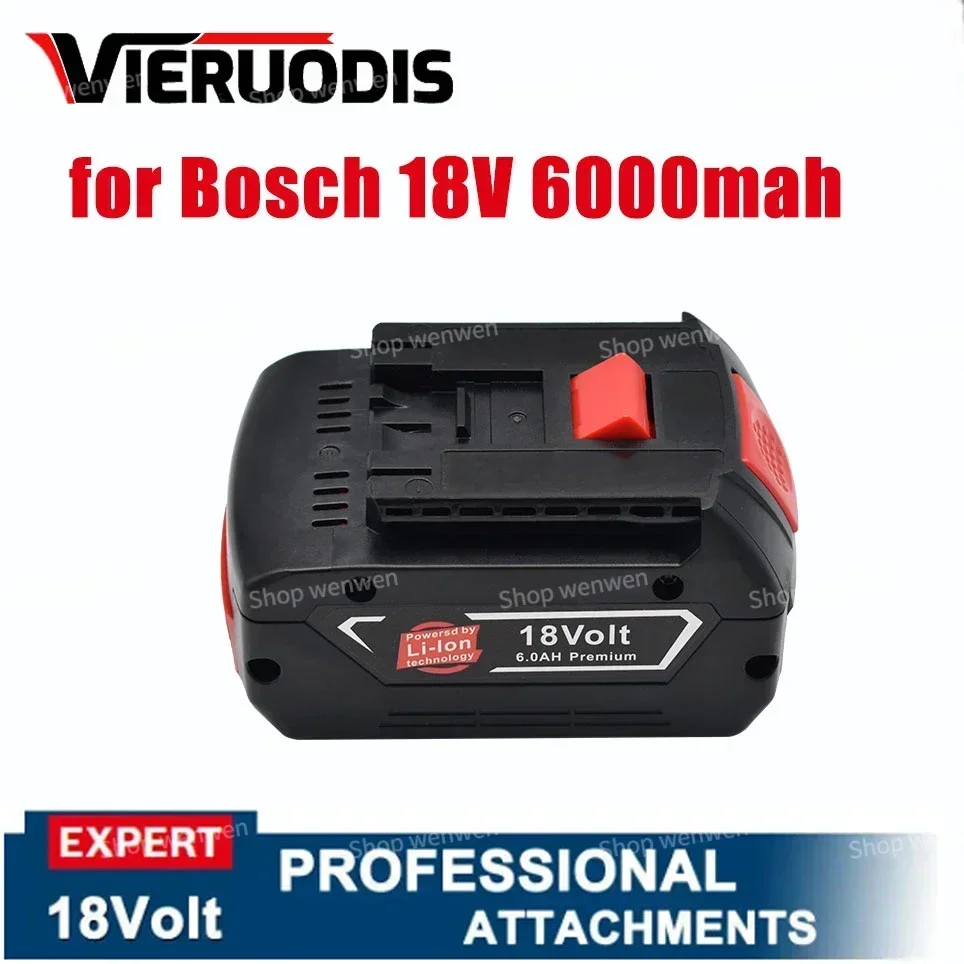 

Литий-ионный аккумулятор для BOSCH, батарея 18 в, BAT609, BAT610, для Bosch 18 в, профессиональная 18 в, GBA18V, GSR18V, BAT618, BAT619