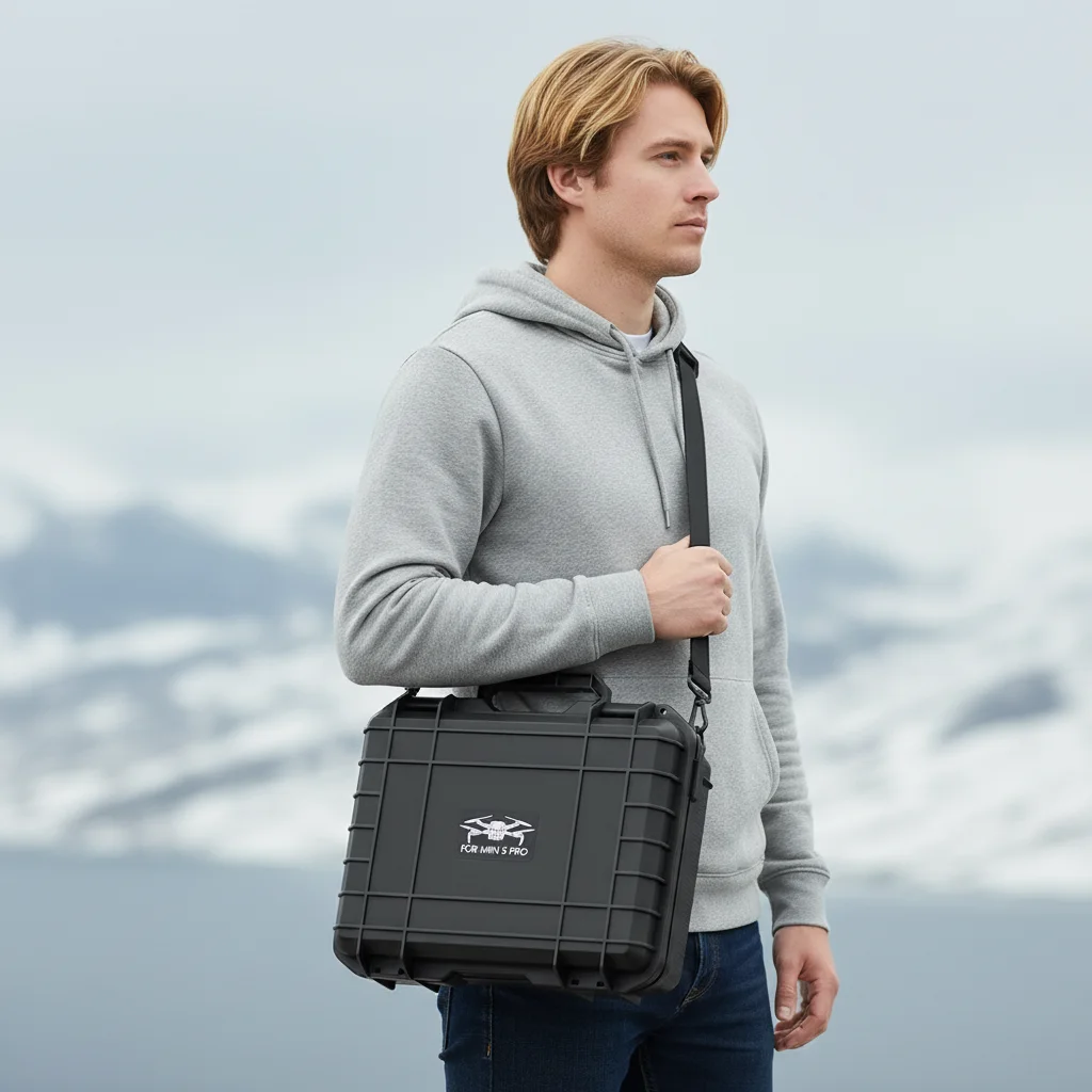 Étui DJI Mini 5 Pro – Coque rigide étanche et antidéflagrante