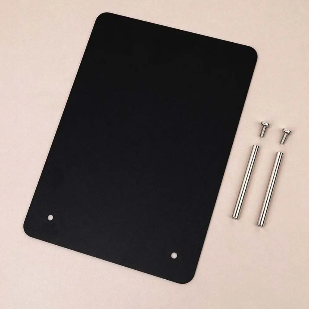 Nuovo Pannello Magnetico in Metallo per Foto, Bacheca Magnetica in Ferro Battuto con Angoli Arrotondati, Lavagna per Appunti da Tavolo per Ufficio e Casa - immagine 2