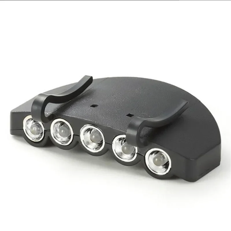 11-LED Head Flashlight Super Bright Night Fishing Cap Light Headlamp Head Hat Clip on Light Fishing Lamp