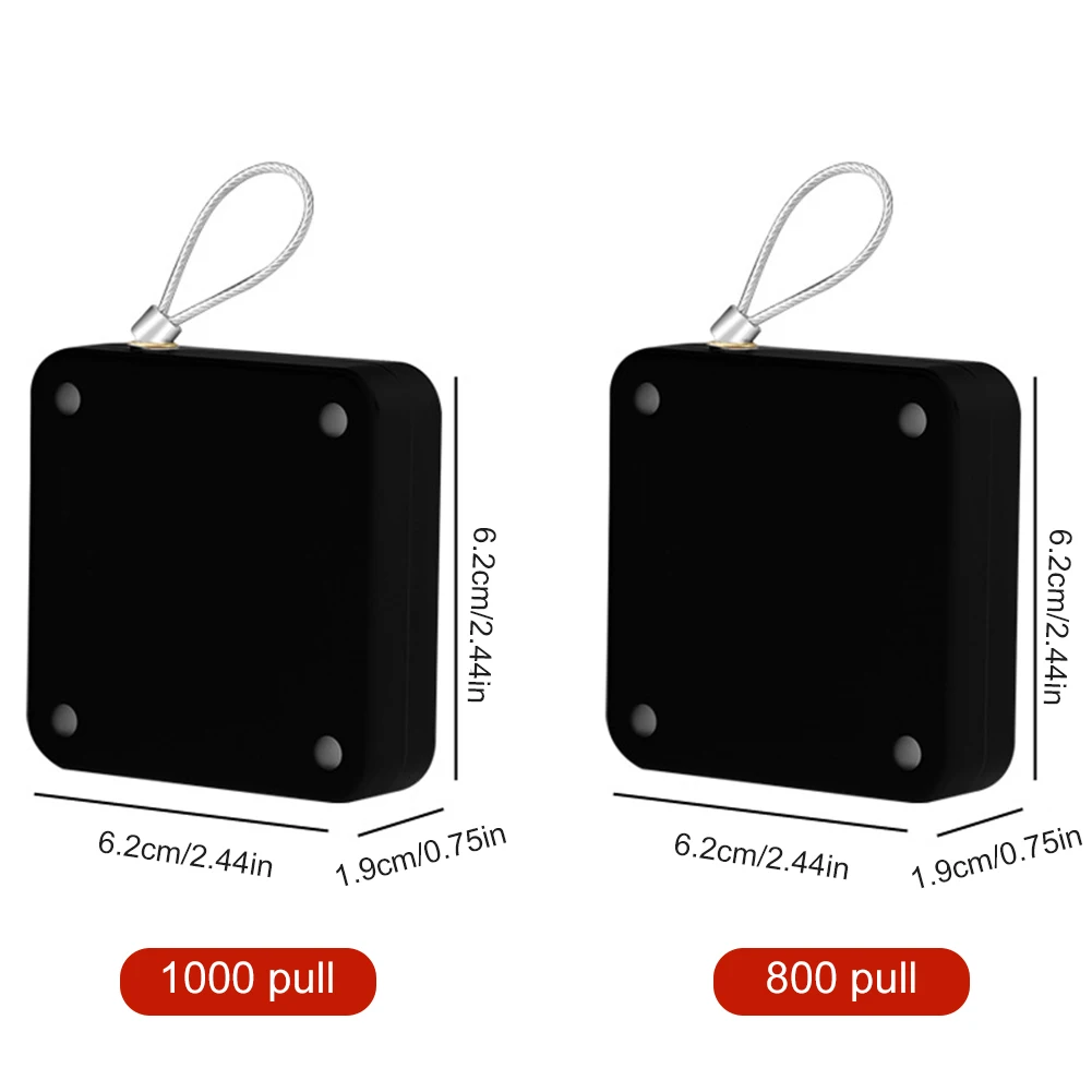 Door Closer Automatic Closing Sliding Latch 500/800/1000g Pull Punch-free for Sliding Mesh Closer Closed for Refrigerator