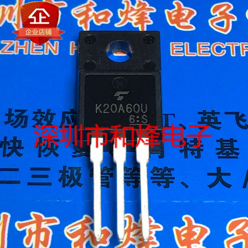 

30pcs original new K20A60U TK20A60U TO-220F 600V 20A