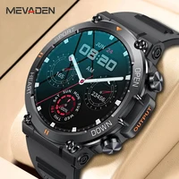 MEVADEN-reloj inteligente MD56 para hombre, accesorio de pulsera resistente al agua con pantalla HD de 1,39 pulgadas, Bluetooth, llamadas, seguimiento de actividad deportiva, Monitor cardíaco, batería de 400mAh