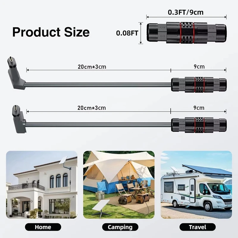 For Starlink Gen2/V2 Ethernet Cable Adapter For Starlink SPX Plug To RJ45 Cable Connector 5