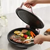 Joyoung Crepe Maker with 25mm Deepened Baking Pan for Home Use Double-sided Heating Breakfast Machine with High Firepower 220V 1