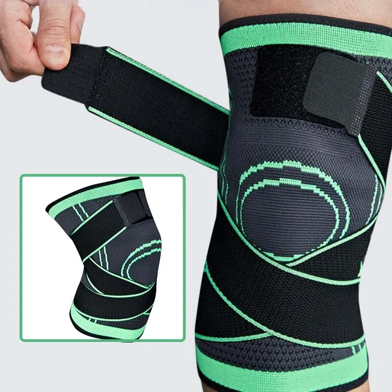 1PC Medical Sports Kneepad Pressurized Elastic Knee Pads Support
