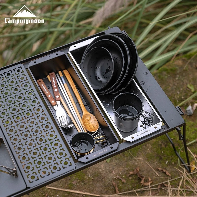 CAMPINGMOON BKCK-11 Stainless Steel Cutlery Box 2