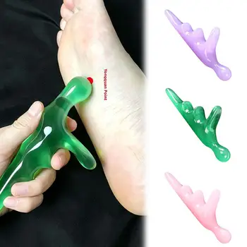 Massaggiatore manuale per agopressione, strumento per pressione del pollice, allevia la fatica, rilassa tutto il corpo, strumento per riflessologia profonda.