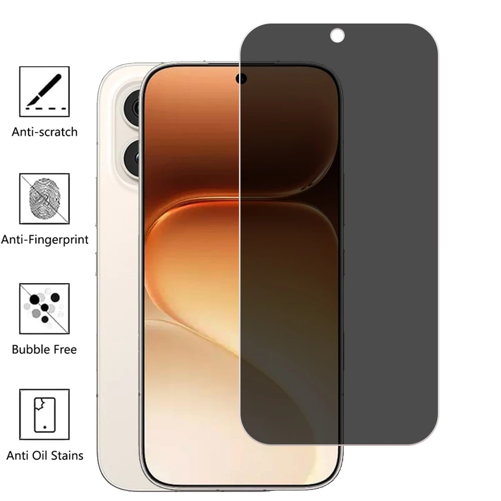 Premium Anti-Glare & Privacy Tempered Glass Screen Protector