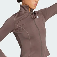 Veste de sport ajustée à col semi-haut pour femme Adidas authentique JY2802 4