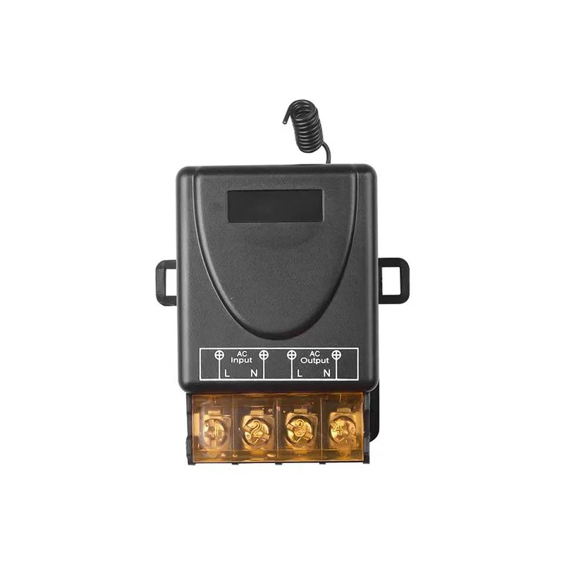 Interruttore di controllo remoto 433Mhz AC220V 30A Hign Power On off trasmettitore di controllo remoto per motore della pompa dell'acqua LED/apparecchio elettrico - immagine 2