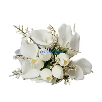 367A Fiore artificiale per abiti da sposa, decorazioni per matrimoni Fotografia