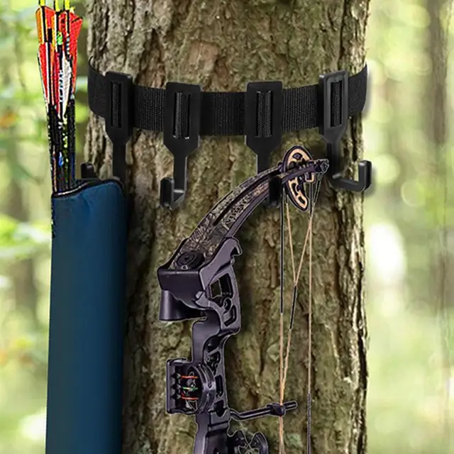 Treestand Strap Gear Fogasok Multi-Hook Tartozék Tartó Vadászfelszerelésekhez Horgs Hang Fogaskerék A Faállványhoz - Image 4