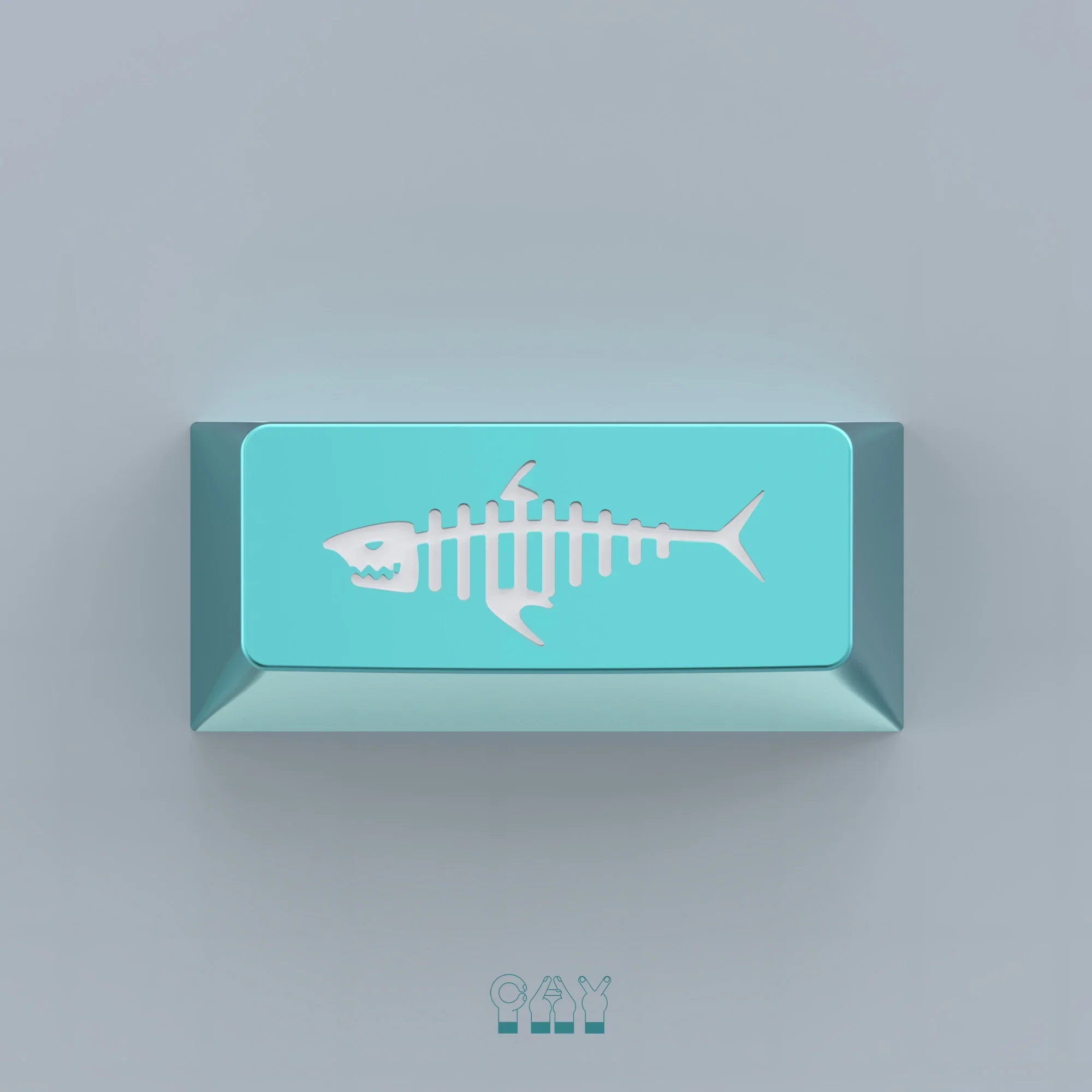 Child Kits] PBTfans Deep Sea Predator Keycaps Numpad/Alphas