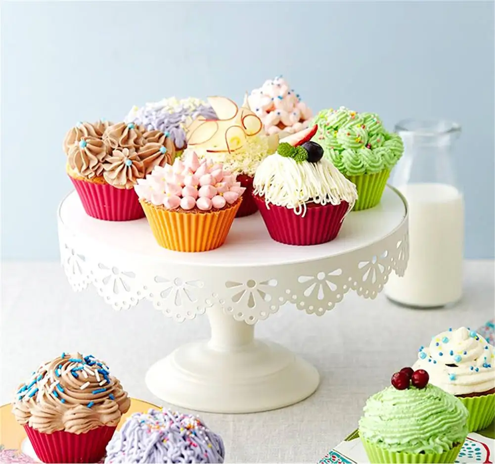 12pcs/Set Round Silicone Cake Molds, Muffin and Cupcake Baking Molds for DIY Baking, Ki... - SKU RSCM1741 - UGI Packaging