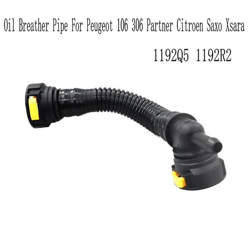 1192Q5 1192R2 Car Engine Crankcase Ventilation Tube Oil Breather Pipe For Peugeot 106 306 Partner Citroen Saxo Xsara