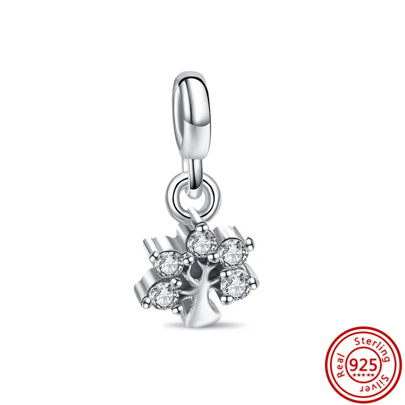 925 stříbro mi řada mořská hvězdice luna ananas mini okouzluje přívěsek korále vhodný originální pandoru mi náramek ženy šperků DIY dárky