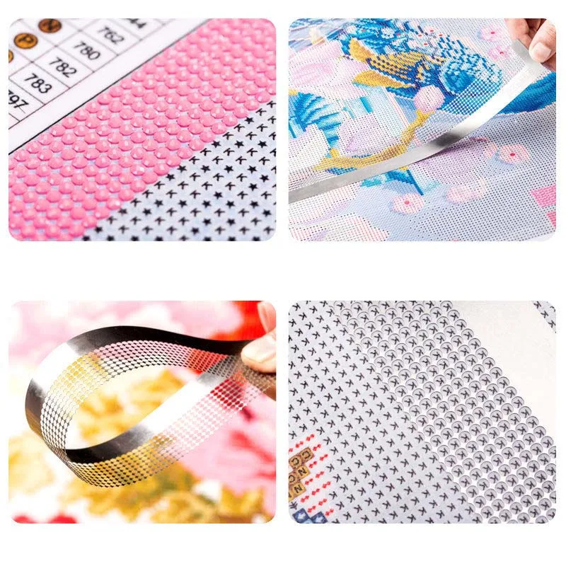 Ruler For Diamond Art 4-Style Diamond Art Ruler Set - For 5D Diamond Painting Grids Stainless Steel Mesh Rulers Ruler For Diamond Art 4-Style Diamond Art Ruler Set - For 5D Diamond Painting Grids Stainless Steel Mesh Rulers
