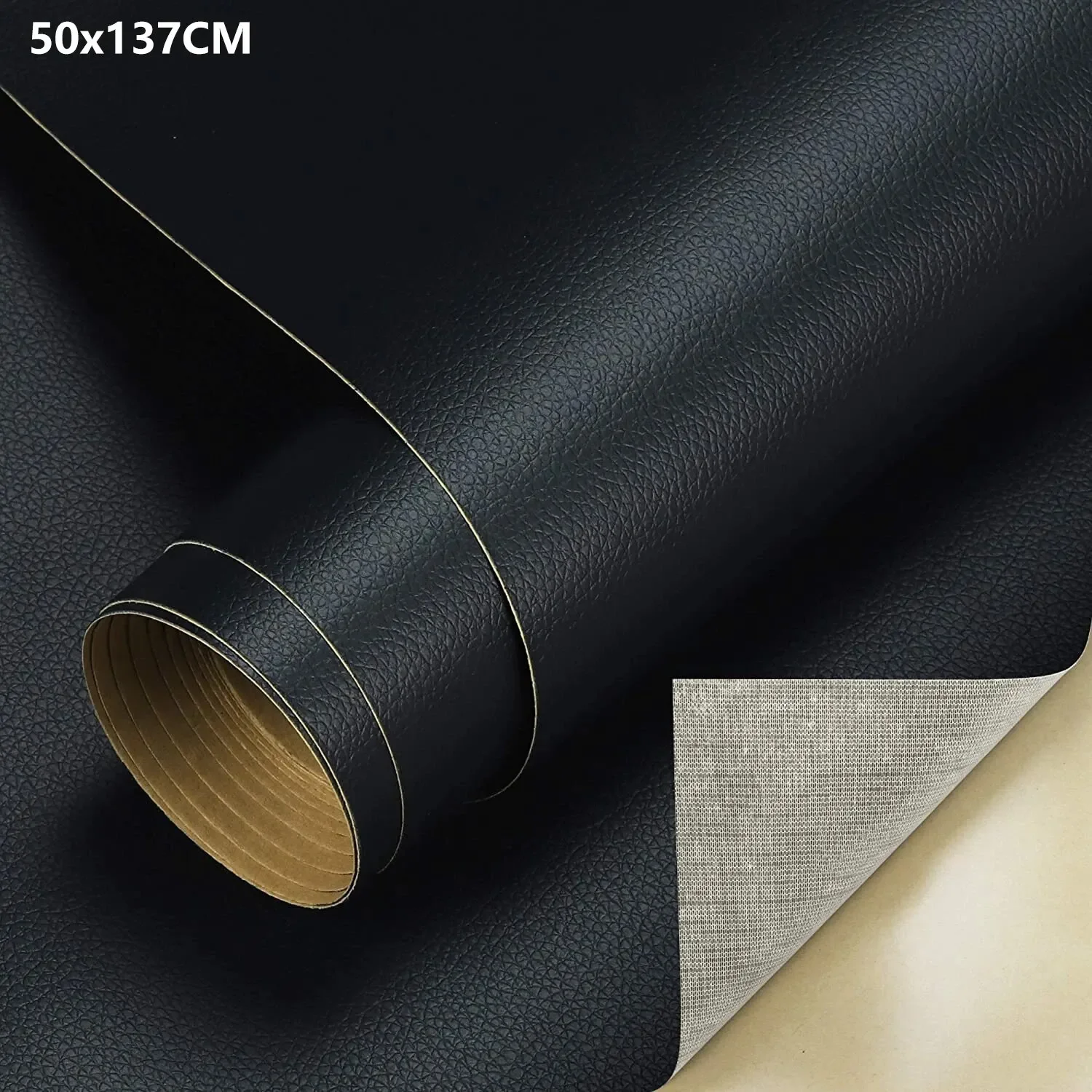 Self Adhesive Leather Repair Patch Kit Self-Adhesive Leather Tape 50x137cm(19.7x54inch) for Sofa Furniture Car Seats PU Sofa Fab