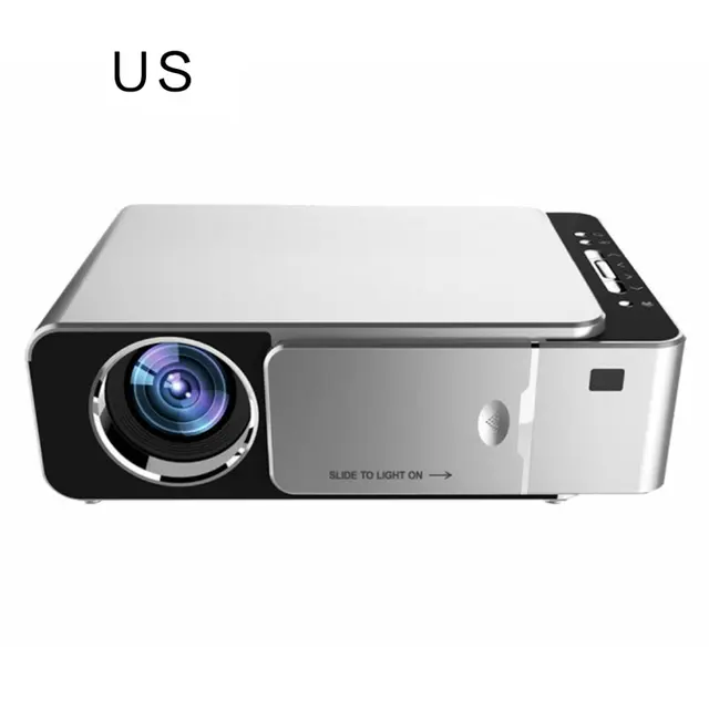 T6 Full Hd Led Projector 4k 3500 Lumens Hdmi-compatible Usb 1080p Portable Cinema Beamer Wired Same Wifi Projector Tv Stick - AliExpress