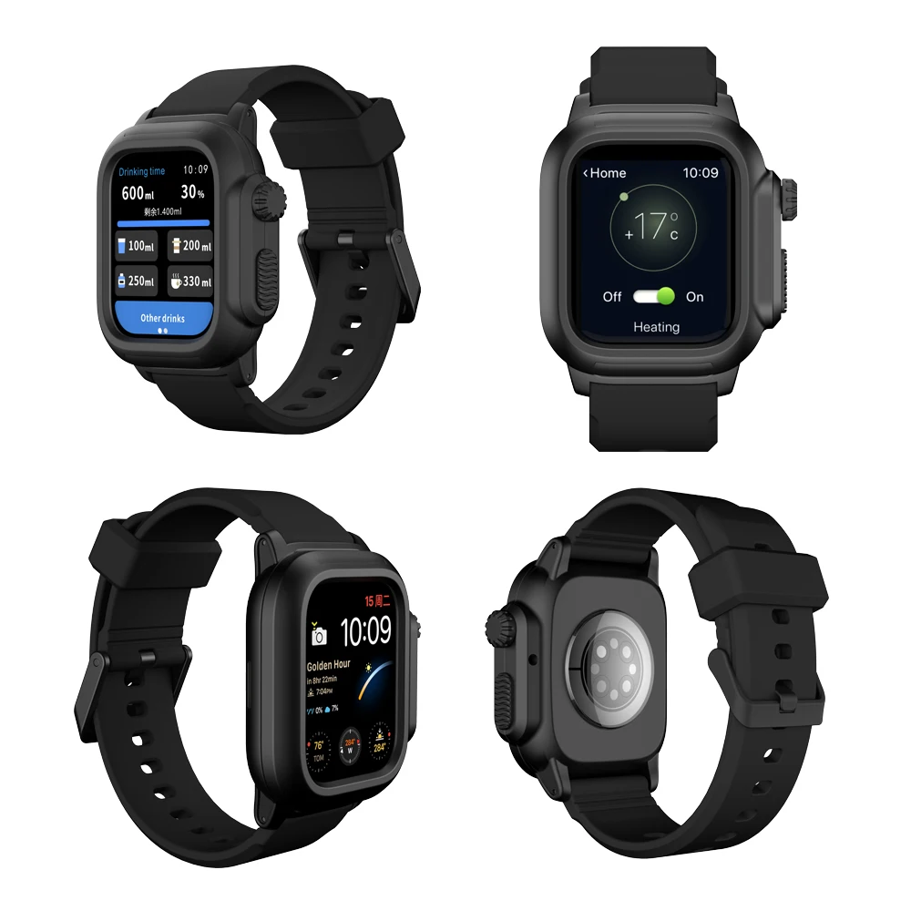 Waterproof Sport Band with Integrated Protective Shell