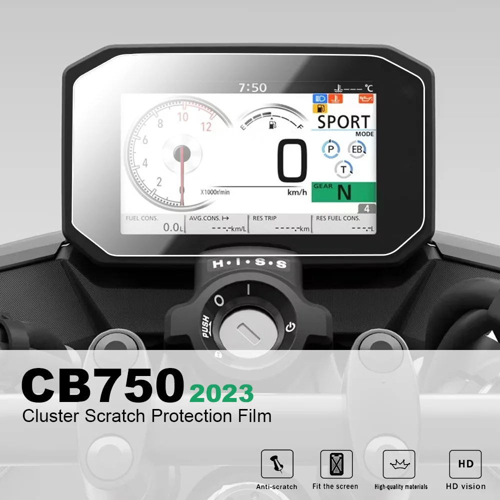 

Motorcycle Instrument Protector Film For HONDA CB750 HORNET 2023 Accessories TFT LCD Scratch Cluster Screen CB 750