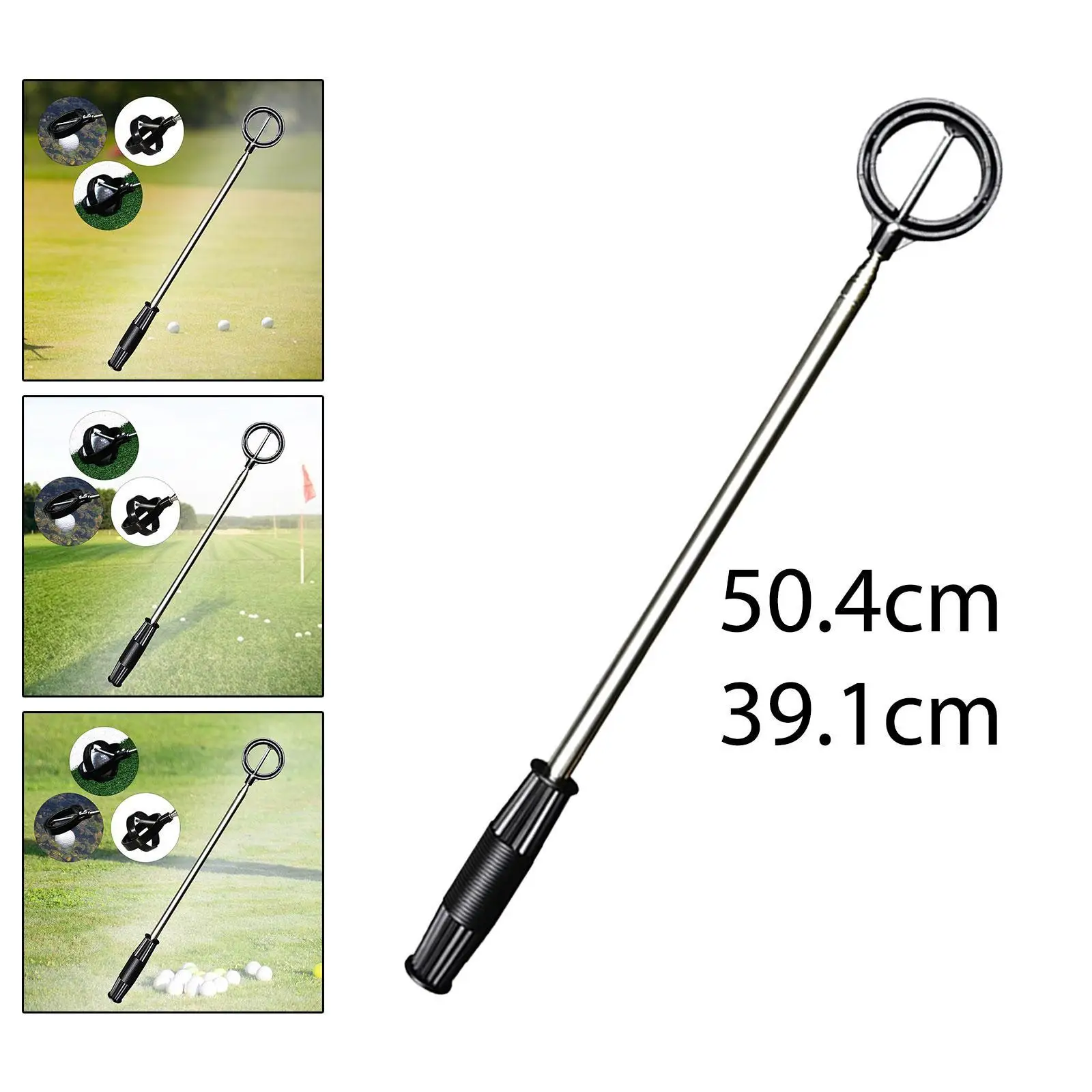 Golf Ball Retriever for Water Easy Pick up Ball Golf Ball Catcher Metal with Grabber Tool Ball Retriever Tool Golf Accessories Golf Ball Retriever for Water Easy Pick up Ball Golf Ball Catcher Metal with Grabber Tool Ball Retriever Tool Golf Accessories