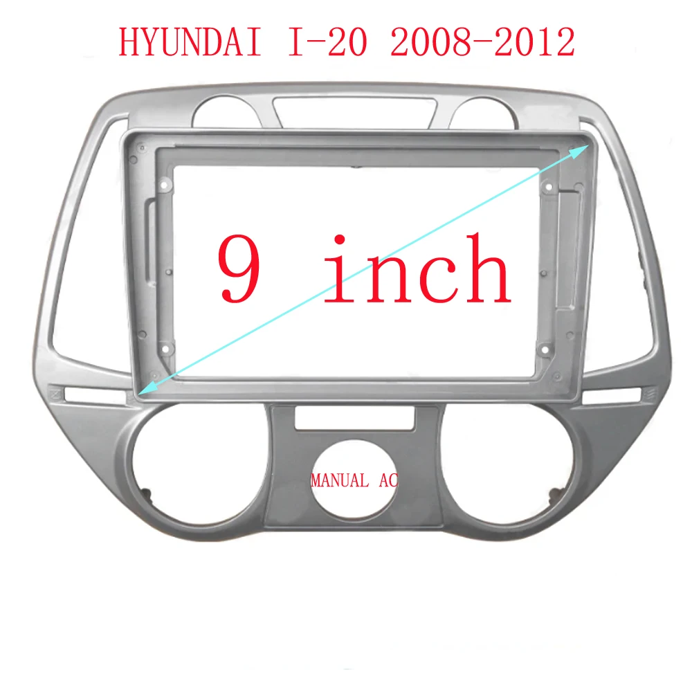 WQLSK ڵ þ  ̺,  i20 2008-2012 , ȵ̵  ũ    г ŰƮ, 2 DIN, 9 ġ
