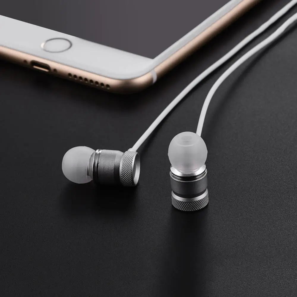 인이어 유선 이어폰, 마이크 포함 메탈 헤드셋, 미 8, P20, P30, LeEco USB C타입, 음악 스포츠 이어버드