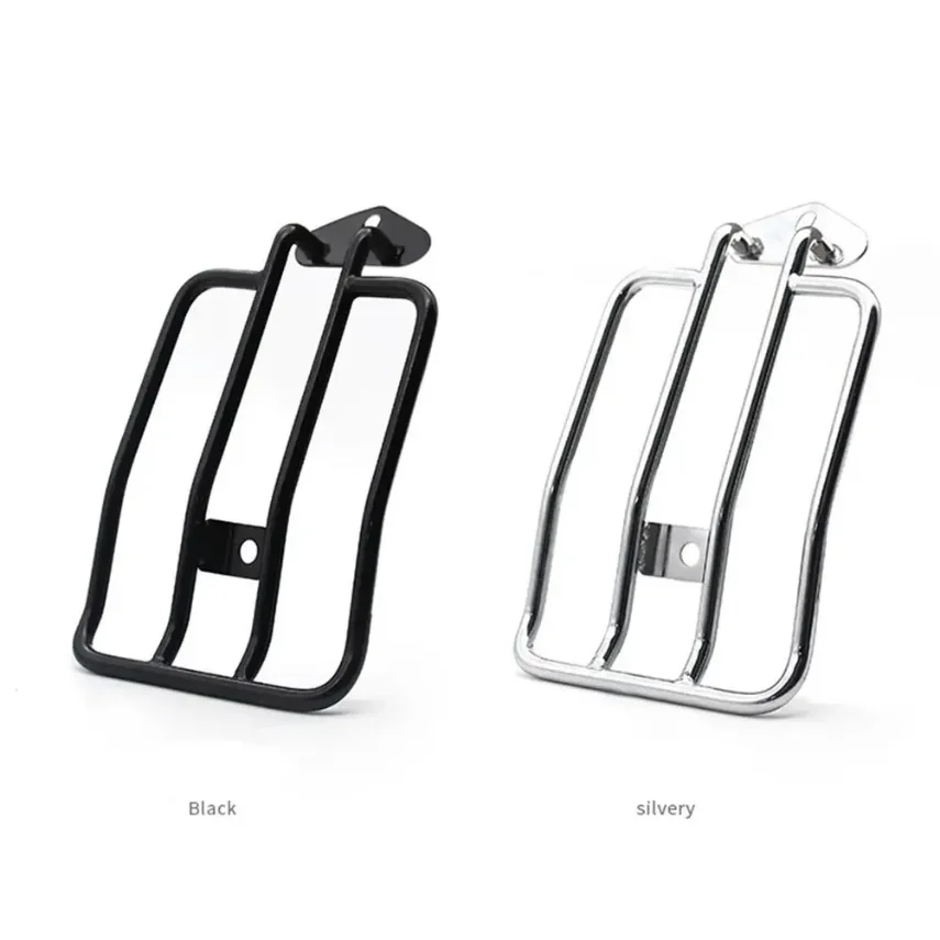 

Motorcycle Luggage Rack Support Shelf Retro Stainless Steel Short Rear Tail Rack Modified Accessories