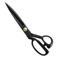 Professional High Quality Tailor Scissors Vintage Manganese Steel Fabric Leather Cutter Craft Scissors Sewing Accessories 1