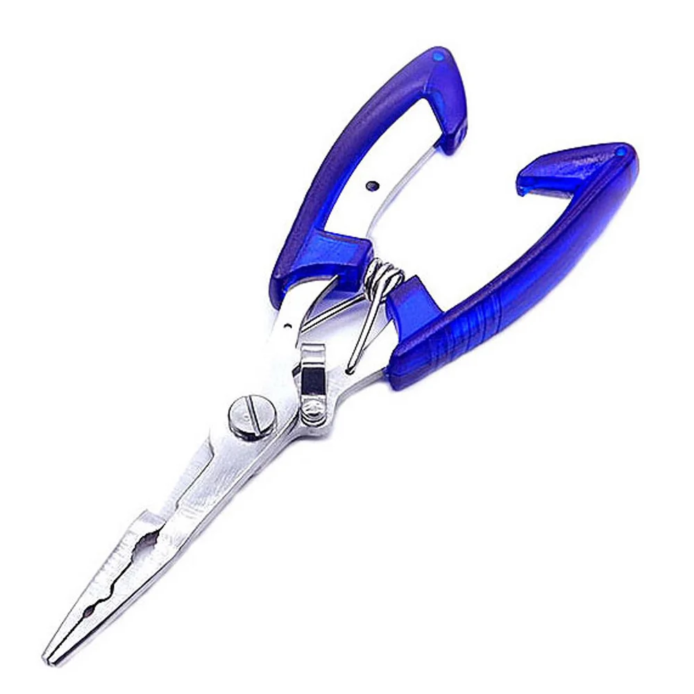 Multi-Functional Aluminium Alloy Fishing Pliers Stainless Steel Scissor Fish  Hook Remover Braid Line Lure Cutter Tackle Tools