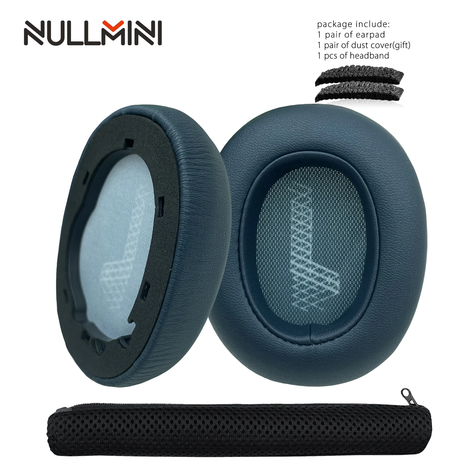 Cuscinetti Auricolari Di Ricambio Per Cuffie JBL – Compatibili Con E65, E65BTNC, Duet NC, LIVE650 BTNC, LIVE660 BTNC - Foto 2