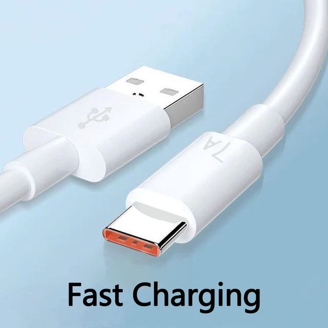 43967-3bab9c.jpg Cable de charge rapide USB de type C, pour Huawei Mate 40 30 Xiaomi, 100W, 7A