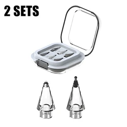 Enhanced Replacement Nibs with Nickel-Plated Protective Cap (2PCS-SET)