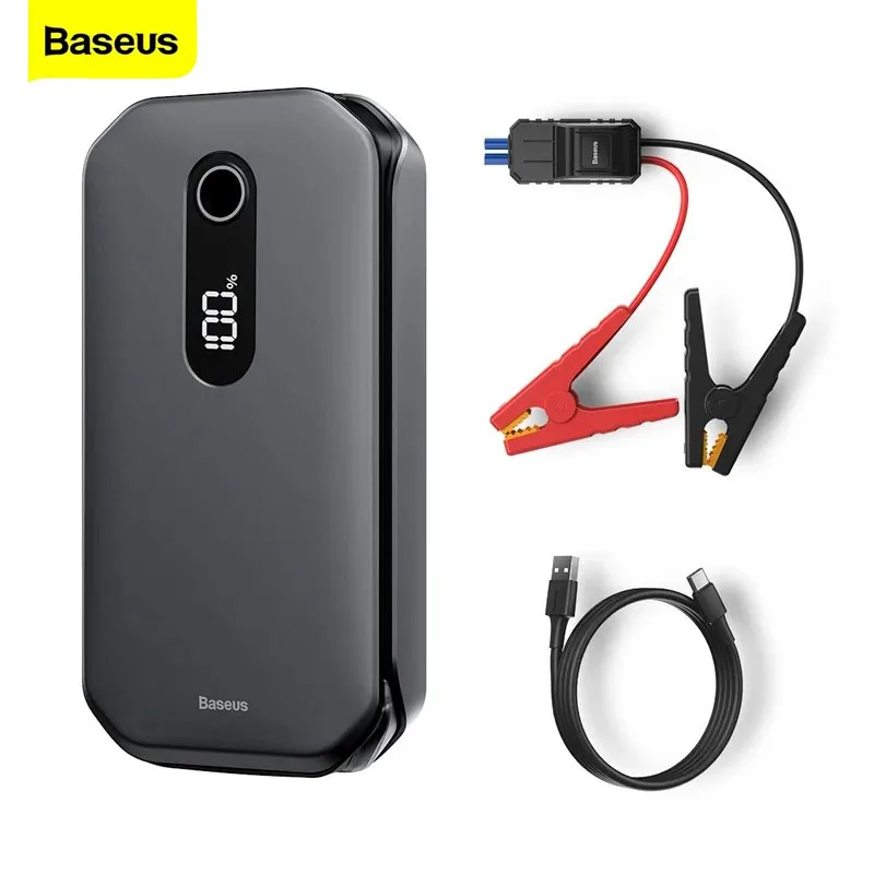 

Baseus Car Jump Starter Power 20000mAh Portable Auto Powerbank Battery 2000A Car Booster Battery Emergency Starter Battery