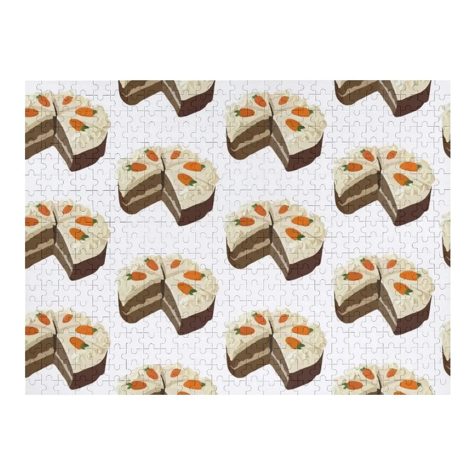 

carrot cake Jigsaw Puzzle Personalized For Kids Personalized Toy Custom Gift Puzzle