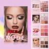 43-color makeup palette, four-layer book-style eye shadow palette, matte pearlescent blush, contour and highlight all in one 1