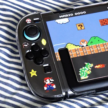 Nintendo Switch 2 Case Protection Cover Clear Kawaii Anime Dockable Protective Shell For Nintendo Switch 2 Controller JoyCon 2