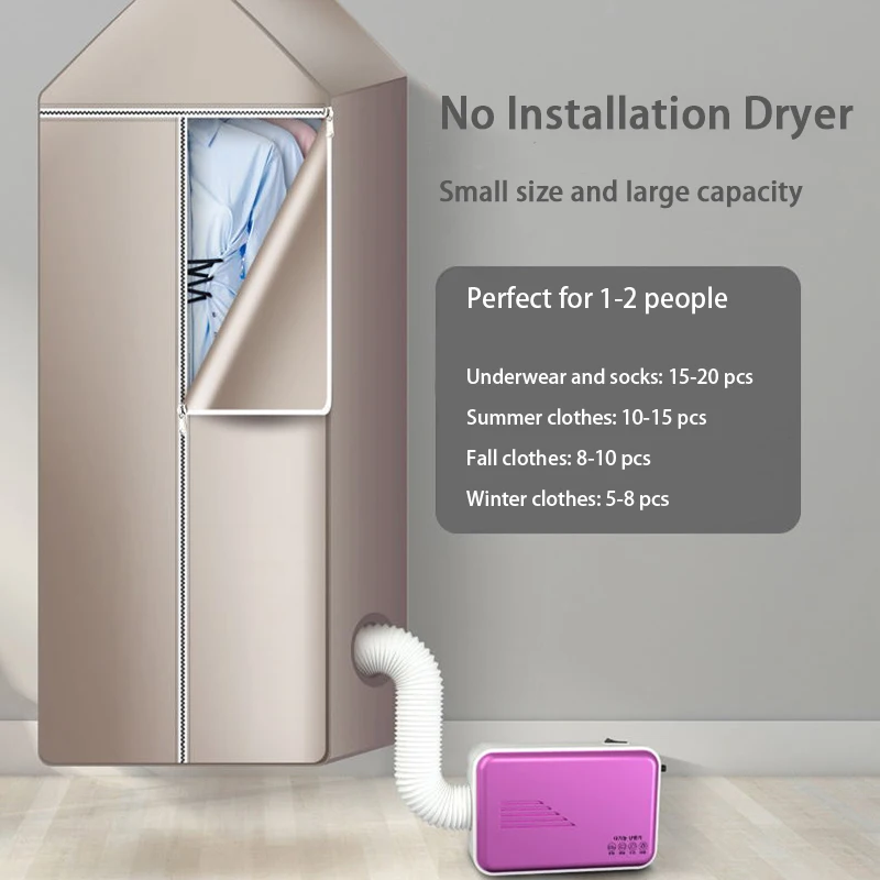 Electric Clothes Dryer HOMEFISH Multifunctional Dryer For Home Use Shoe Dryer Glove Blowing Pet Mite Removal 110V European And American Standards