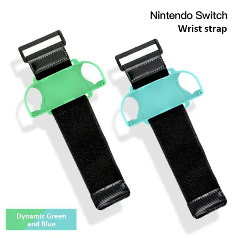 2pcs Game Controller Bracelet For Nintendo Switch Gamepad Just Dance Cardio Boxing Adjustable Wrist Strap Band For Switch 