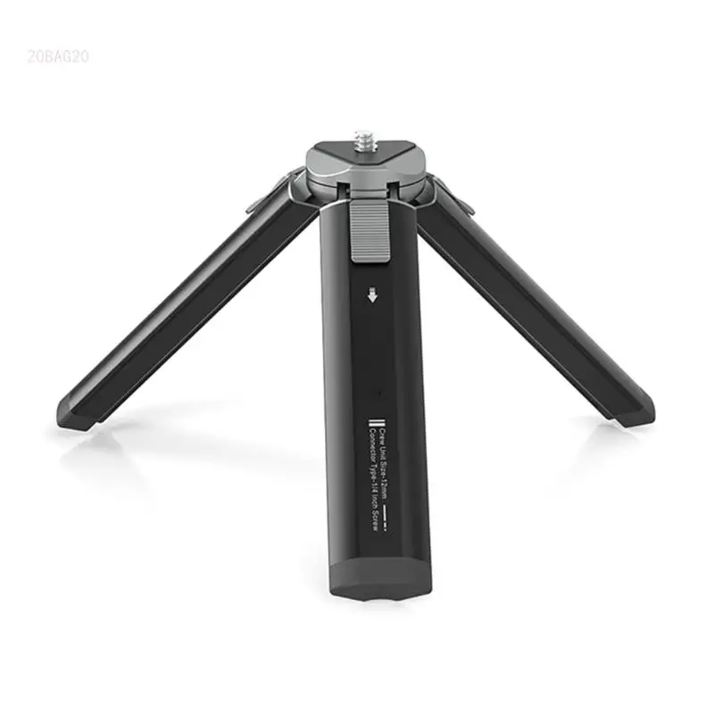 

1/4Inch Screw Desktop Stand Metal Camera Tripod Extendable Desktop