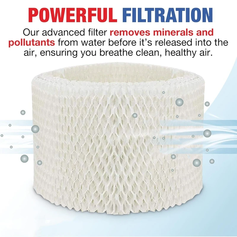 3PCS HU4101 Humidifier Replacement Filter For HU4901/HU4902/HU4903 Air Humidifier Filters For Bedroom Office
