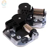 7 Songs Mechanical DIY Windup Music Box Sankyo Musical Movement + Screws + Key Christmas Gift Ornament Gift Box Accessories 1