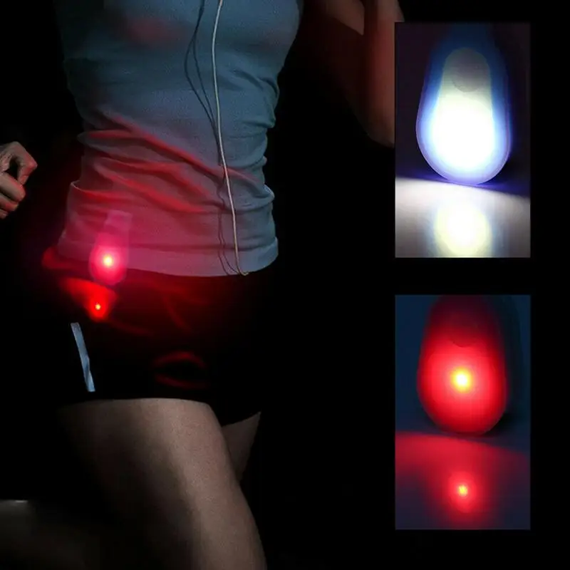 Outdoor LED Lamp Flashlight Magnetic Clip-on IPX6 Waterproof Hands Free Night Cycling Running Lights Portable Lighting Tool