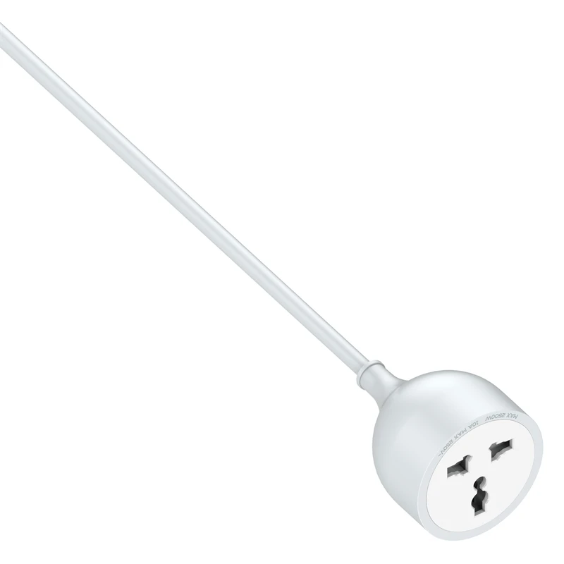 LDNIO SC1017  , 10a 2500W, 5M  ڵ,   ̾,  ÷, Ҳ  PVC  ڵ, Ȩ Ǽ 5m轺 ߿ ܼƮ  ڹٶ ǳ  弱 ⿬