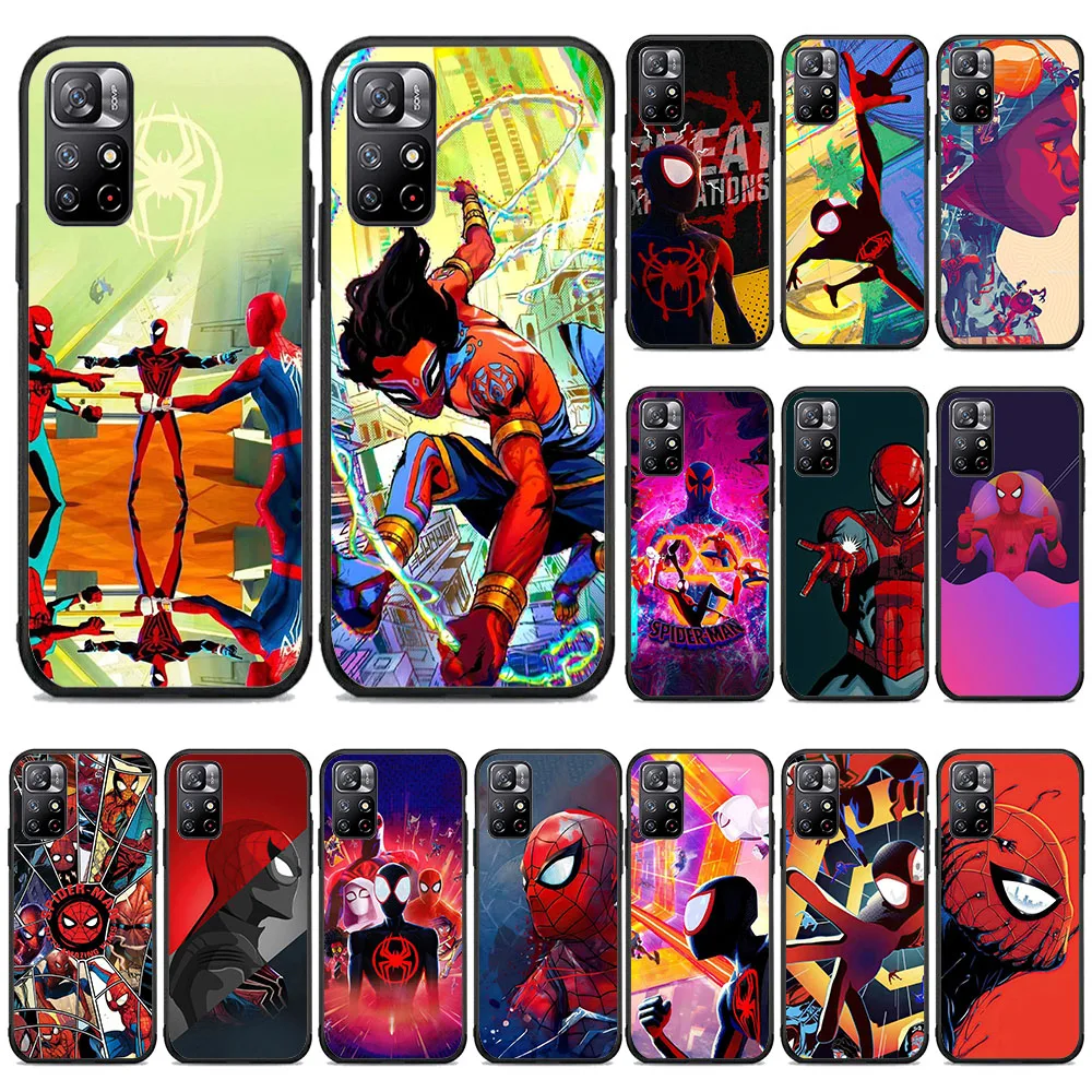 Bw-52 Custodia Morbida In Silicone Spiderman Per Redmi Note 7 7A 8 8A 9 Power S2 9A 9T 9C 10A Pro Max